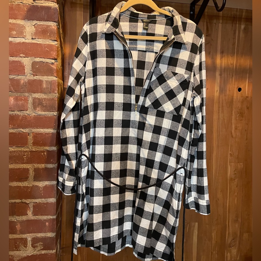 Forever 21 plaid dress